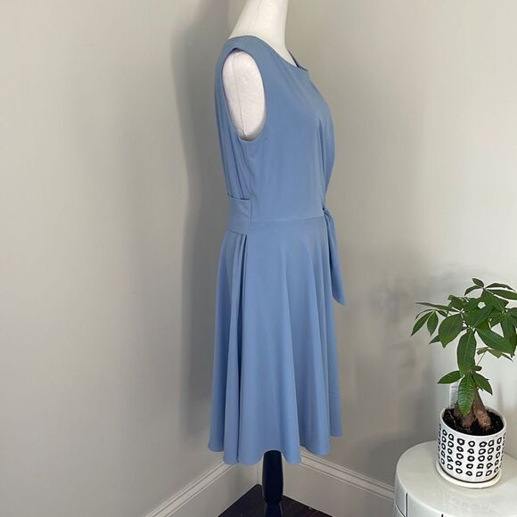NWT TAHARI Arthur S. Levine. Tie Waist
Party Dress Periwinkle Size Dress. Size 1 - Picture 6 of 11